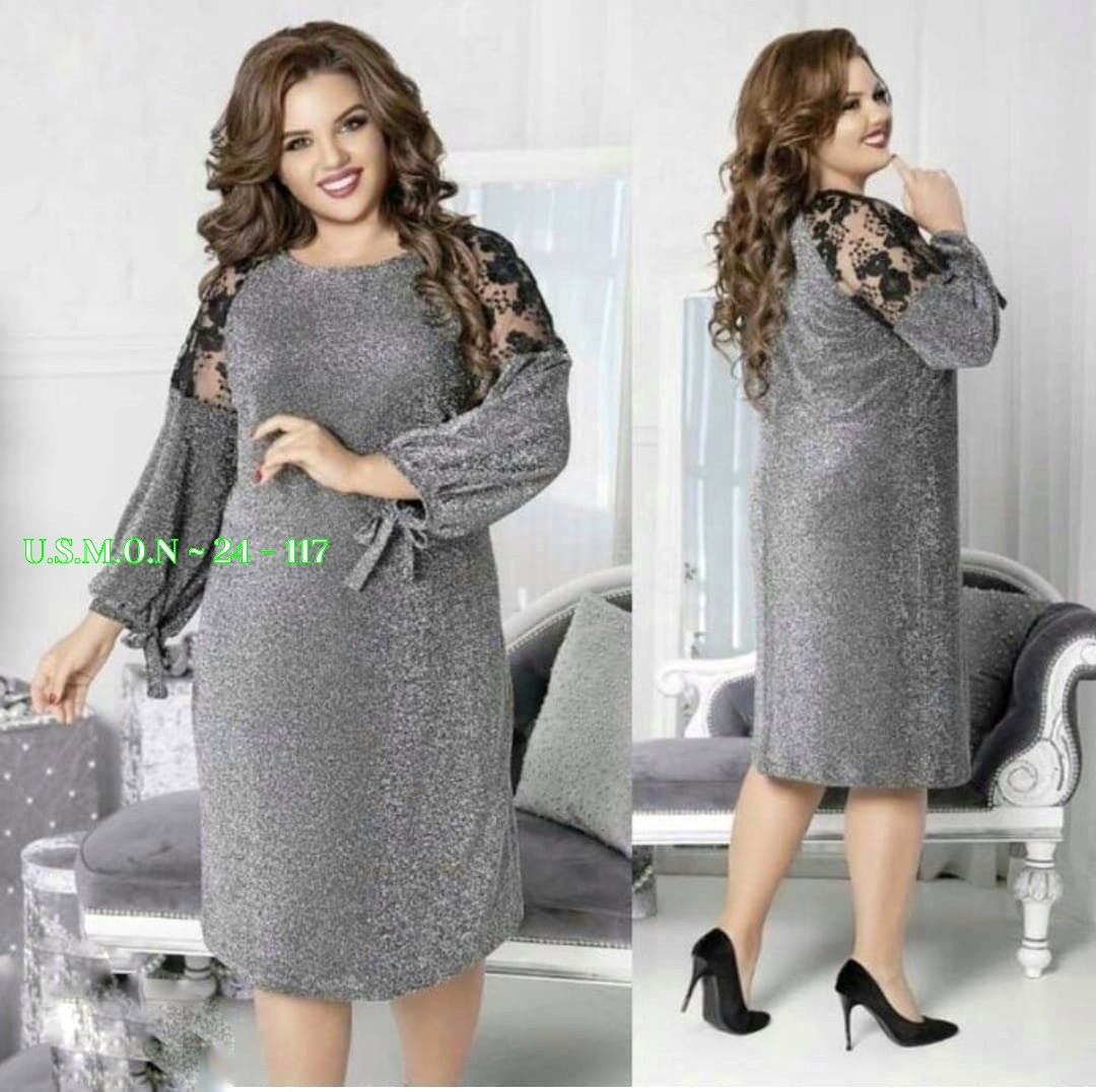 женское платье больших размеров,платье большие размеры,платье большого размера женское,платье с люрексом для полных женщин,платья из люрекса для полных