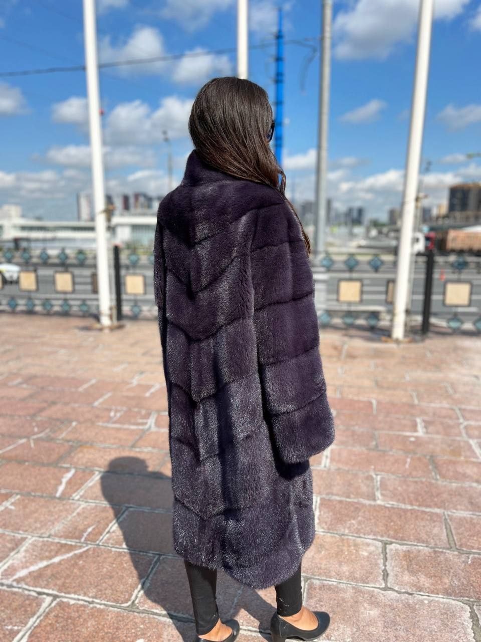 шуба норковая лавандового цвета,шубы норковые,шуба норка,шуба из норки,норковая шуба цвет лаванда