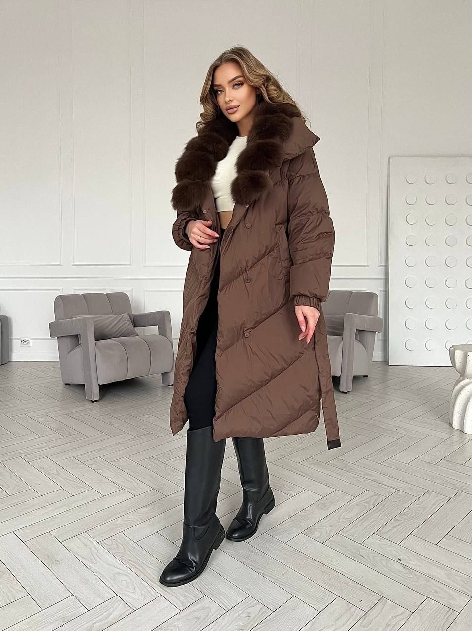 удлиненная куртка,пуховики с мехом,удлиненный пуховик,пуховик женский,зимние куртки женские