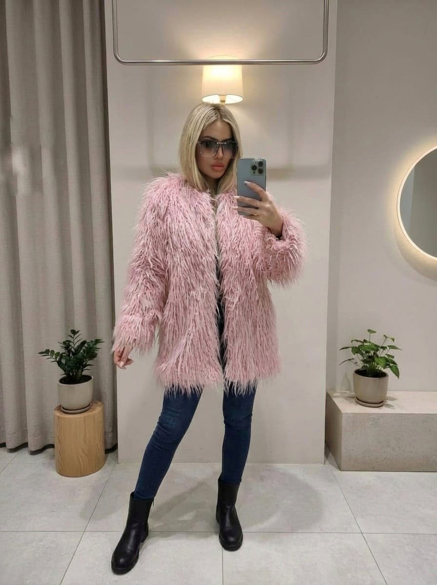 шуба из ламы,шуба из натурального меха,шуба из меха ламы,меховое пальто,шубка