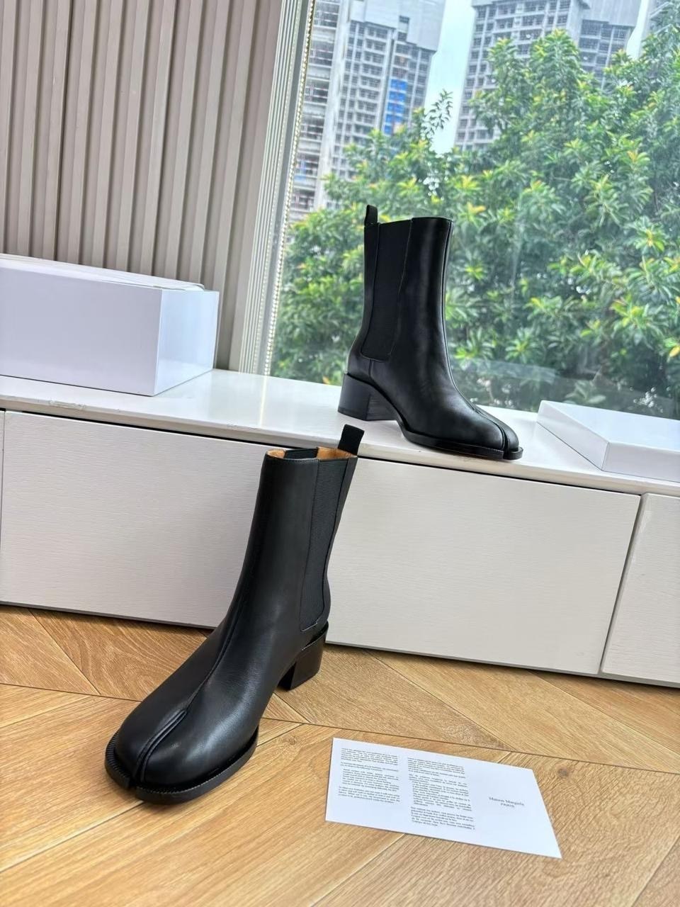,женские ботильоны из натуральной кожи на,женские ботильоны,женская ,maison margiela ботинки