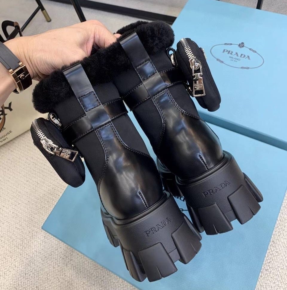 ботинки прада,ботинки prada,,зимние ботинки prada, прада