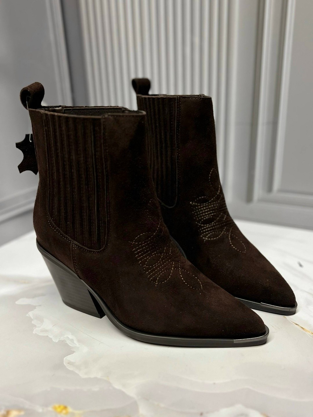 ,казаки замшевые,замшевые ботильоны,женская ,замшевые ботинки