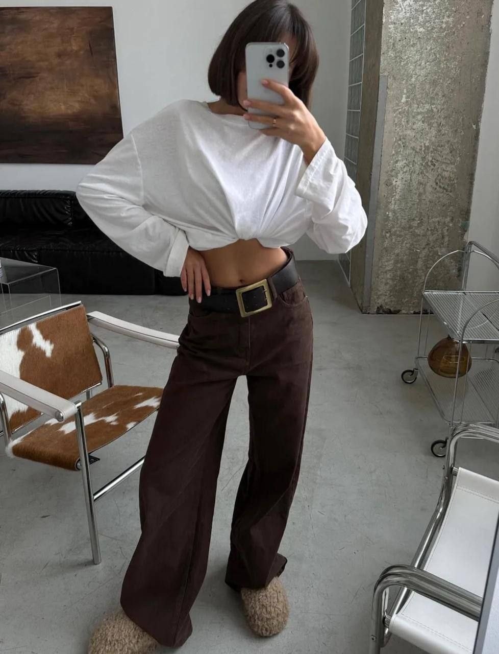 джинсы повседневные,коричневые джинсы женские,широкие джинсы,коричневые джинсы,брюки джинсы