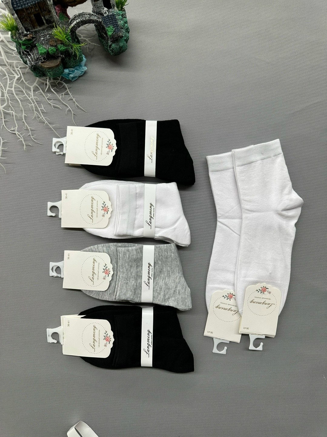 носки женские 10 пар,женские носки,носки короткие женские,носки оптом,комплект носки женские