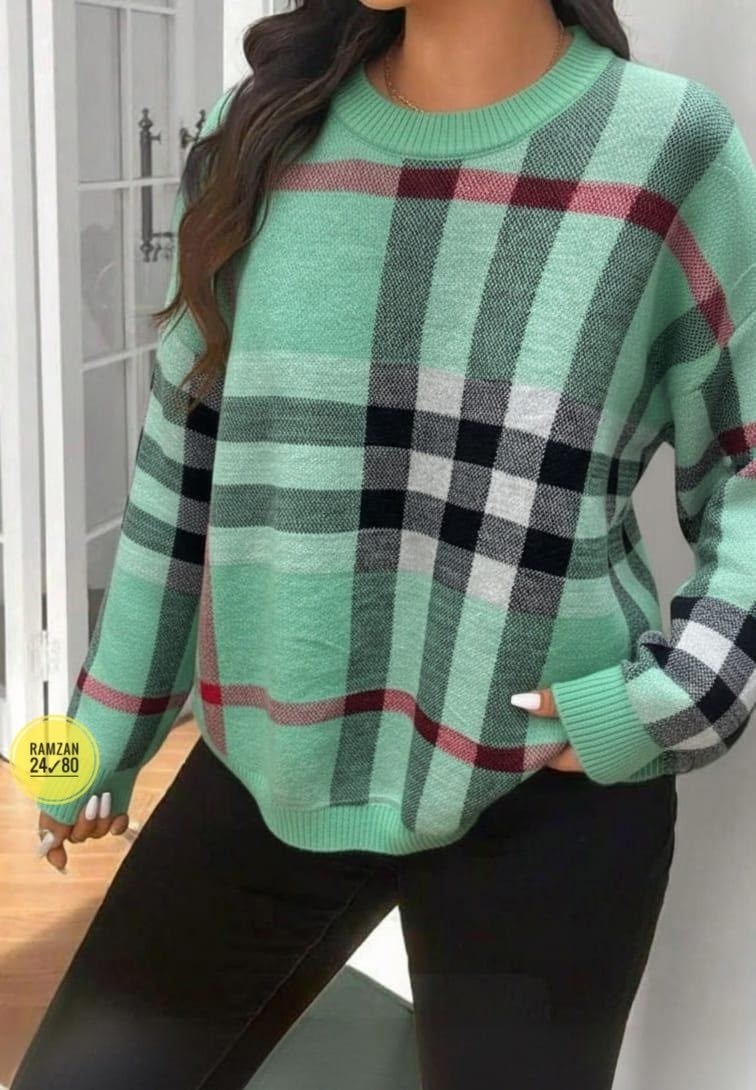 свитер burberry,свитер в клетку,свитеры модные,джемпер в клетку,burberry sweater