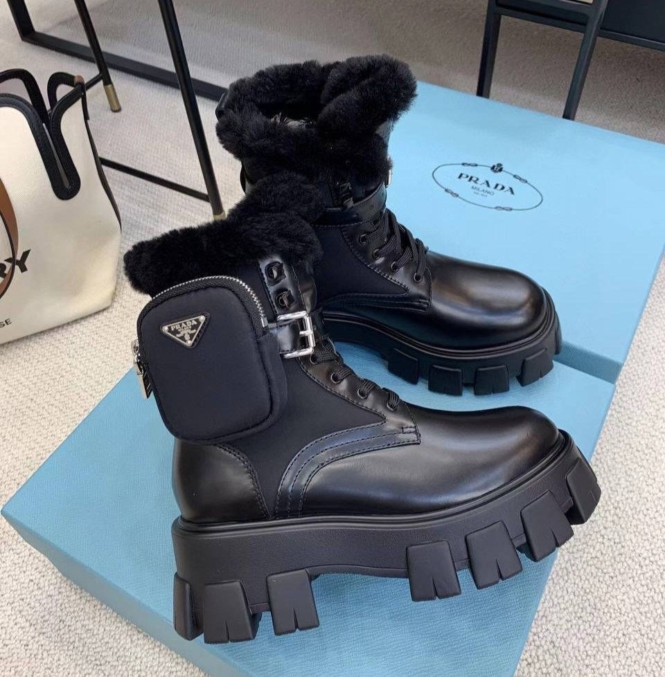 ботинки прада,ботинки prada,,зимние ботинки prada, прада