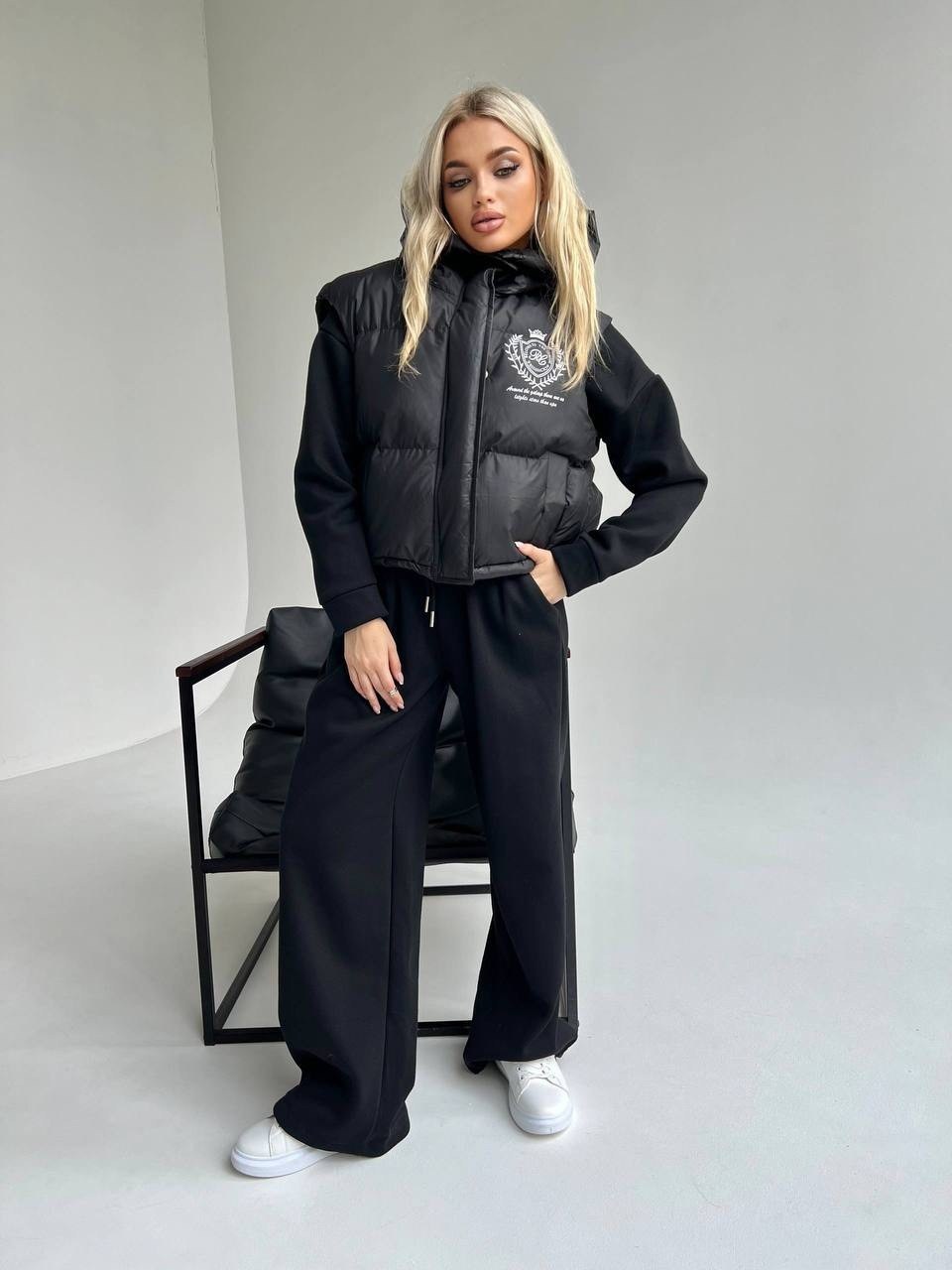 костюм на флисе,костюм тройка женский,костюм стильный,женские жилеты,cпортивный костюм женский на флисе