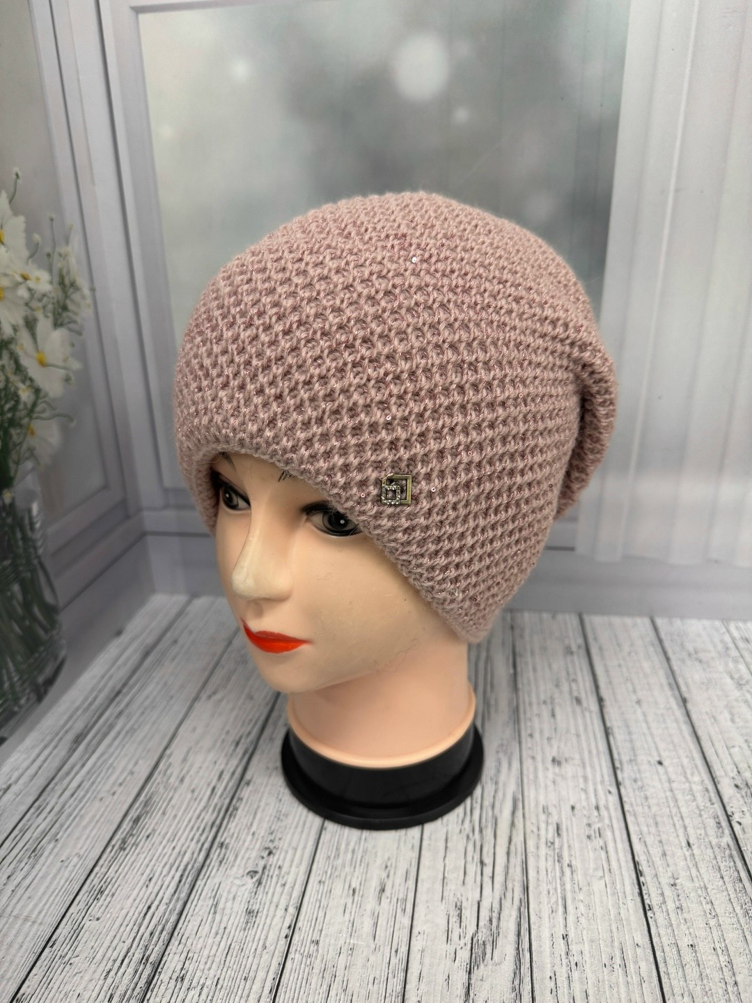 вязаная женская шапка,шапка женская на флисе,шапка женская,шапка для женщин,шапки интернет магазин оптовик