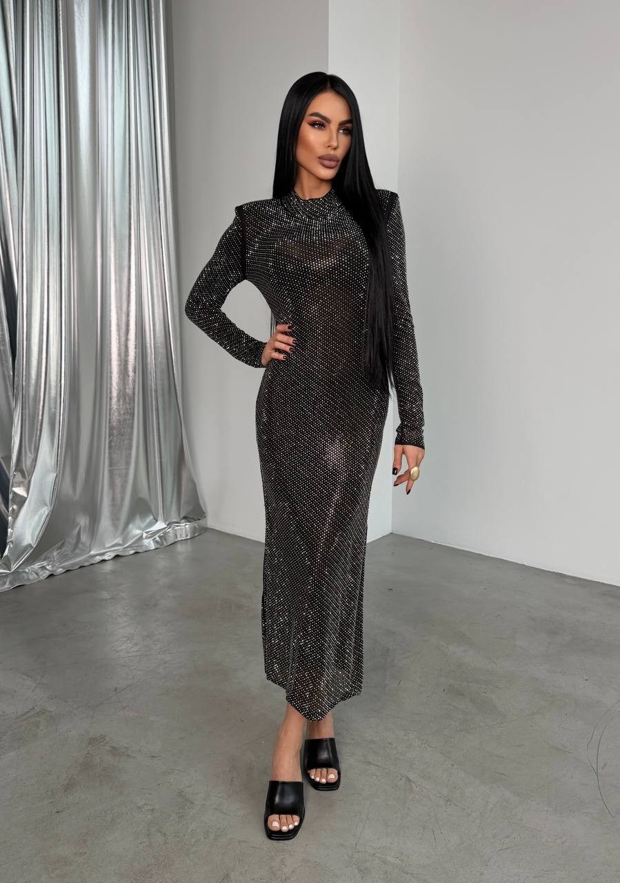 платье стиль,платье макси,платье черное,платье,платье с люрексом