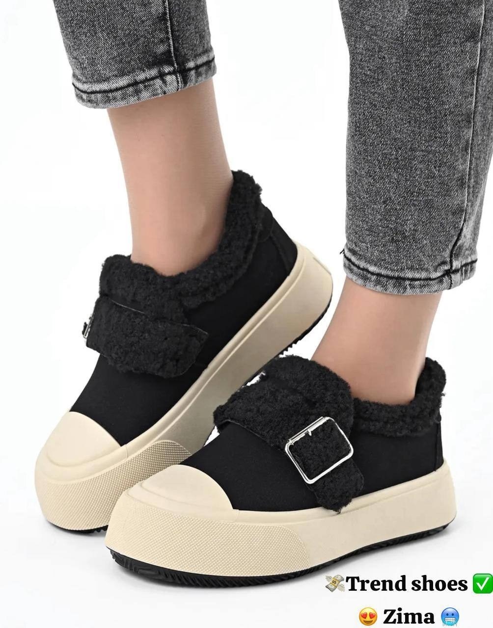 ,кеды зимние с мехом на платформе letsgo shoes, женская,женские слипоны зимние,слипоны женские