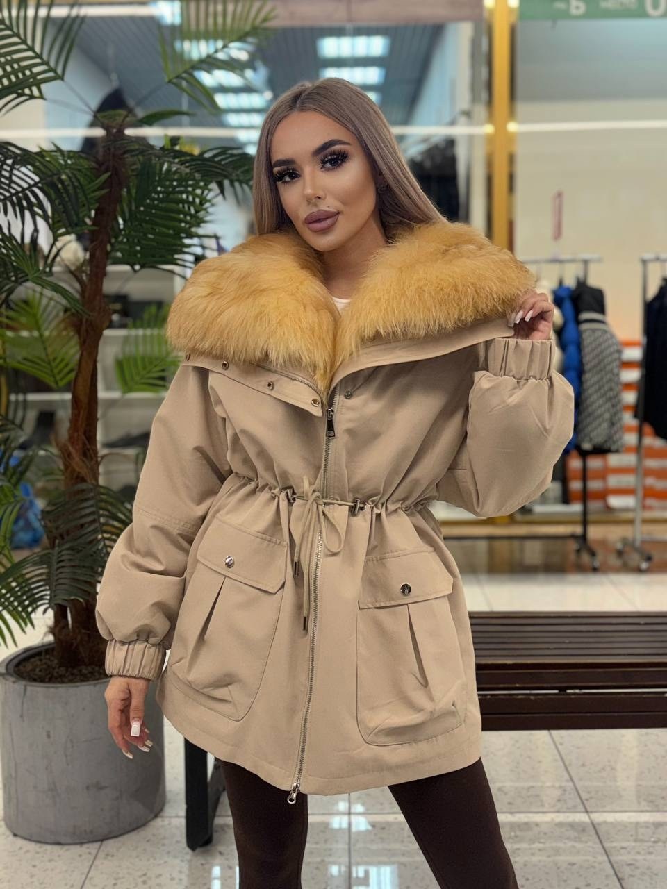 парка с мехом,парка с мехом женская,парка женская,меховая парка,парка с натуральным мехом