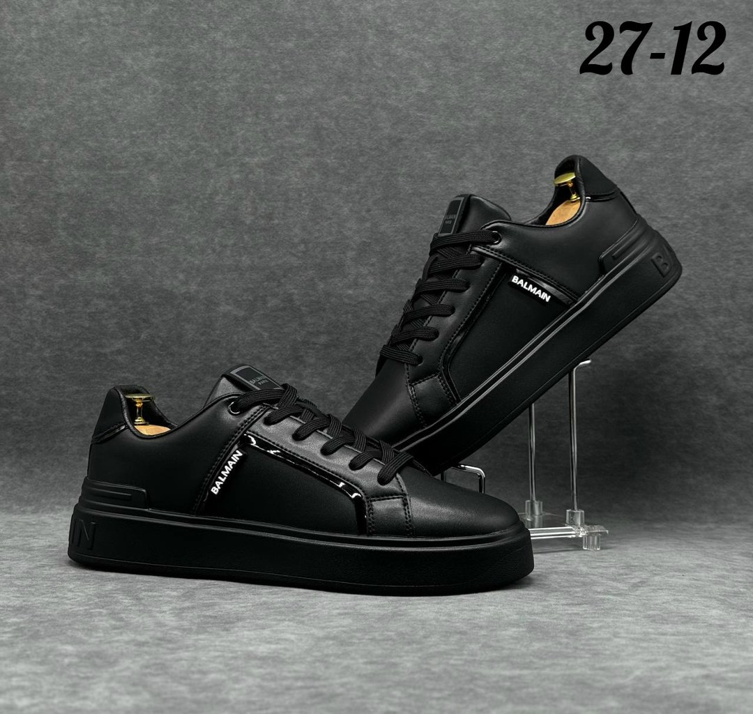 ,кроссовки balmain,кожаные мужские кеды,мужская ,кеды balmain