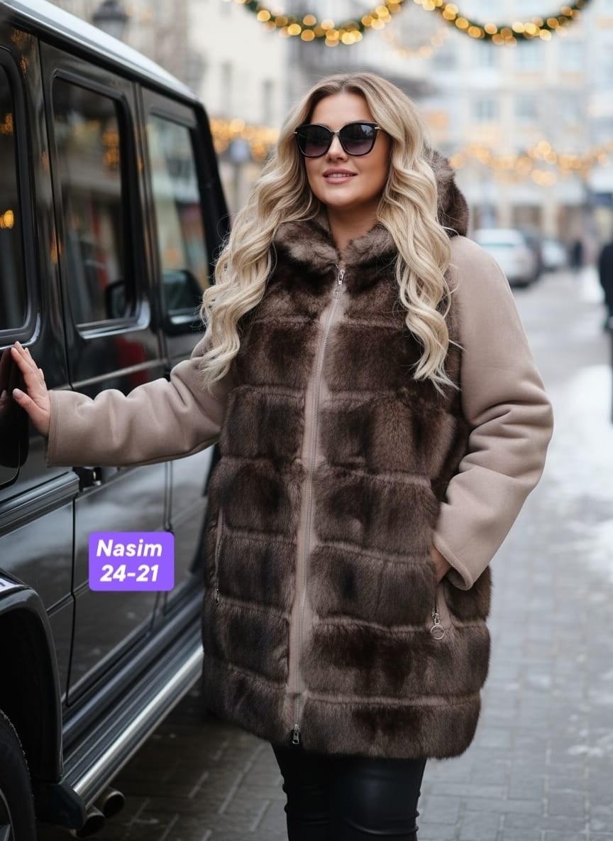 пальто комбинированное,дубленка женская,зимнее пальто дубленка с капюшоном dana zana,дублёнка женская зимняя,зимнее пальто с мехом