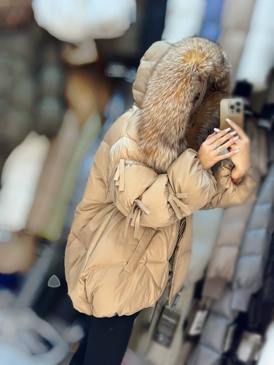 пуховик с натуральным мехом,пуховик с мехом,модные куртки с натуральным мехом,пуховик женский,пуховик зимний женский