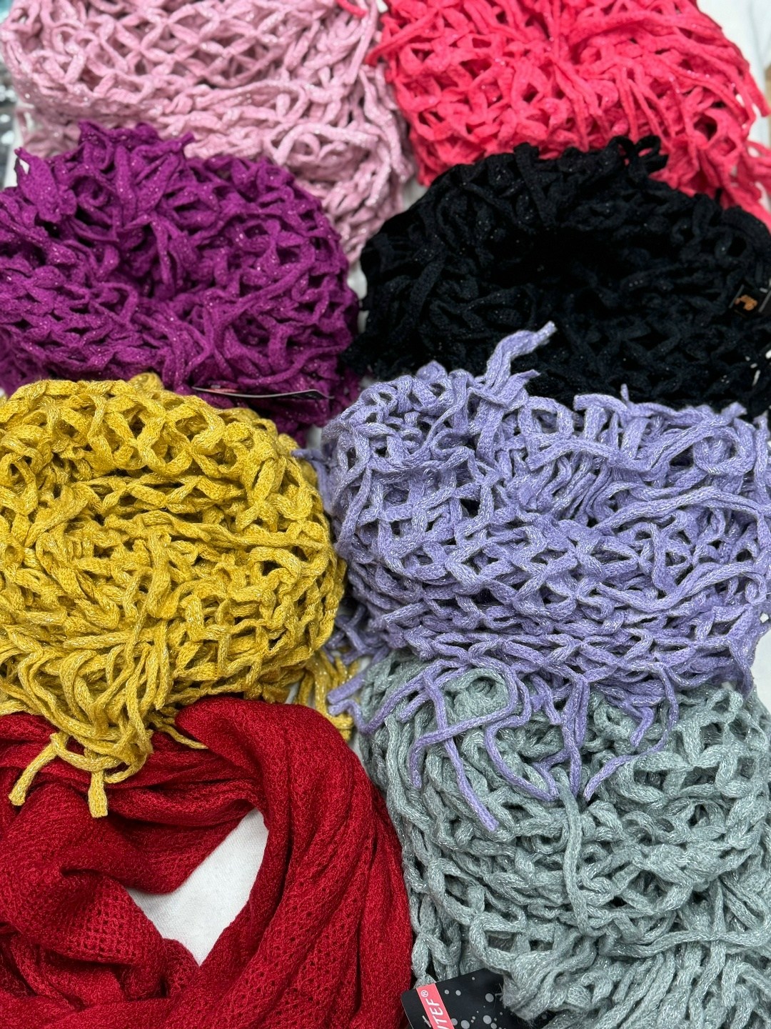 вязаные шарфы,шарф шарфы,шарф crystel eden 2025-2,шарф женский вязаный,оригинальные вязаные шарфы