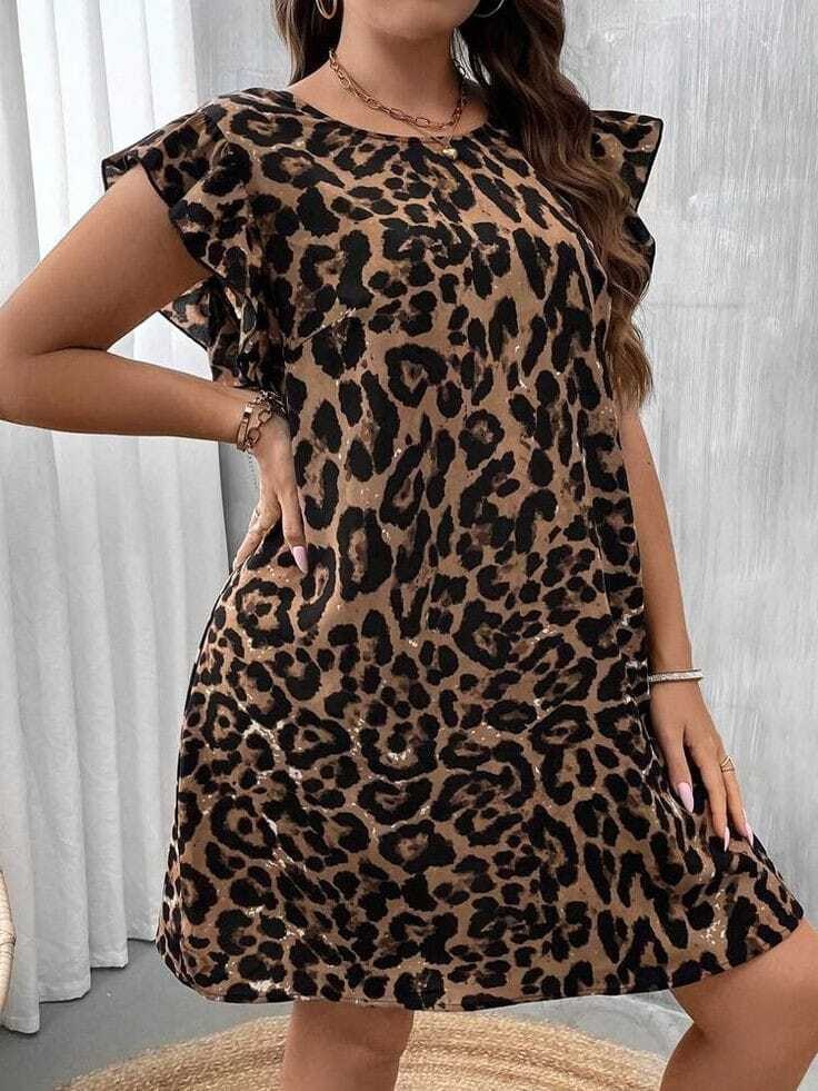платье с леопардовым принтом,платье леопардовое,платье женское леопардовое,платье женское леопардовый принт,платье летнее