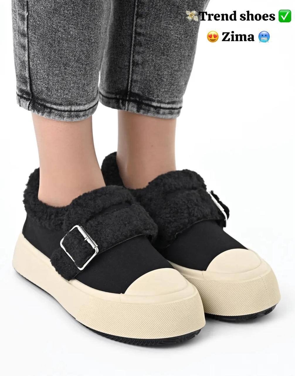 ,кеды зимние с мехом на платформе letsgo shoes, женская,женские слипоны зимние,слипоны женские