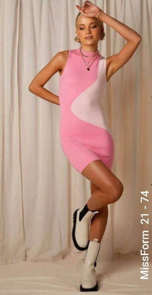 платье ярко,платье трикотажное,трикотажное женское платье,розовое платье,малиновое платье