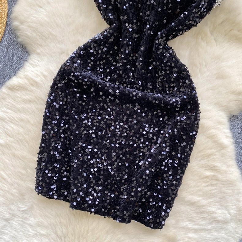 платье с блестками,вечернее платье с пайетками черное инсити,коктейльное платье,платье вечернее,мини платье