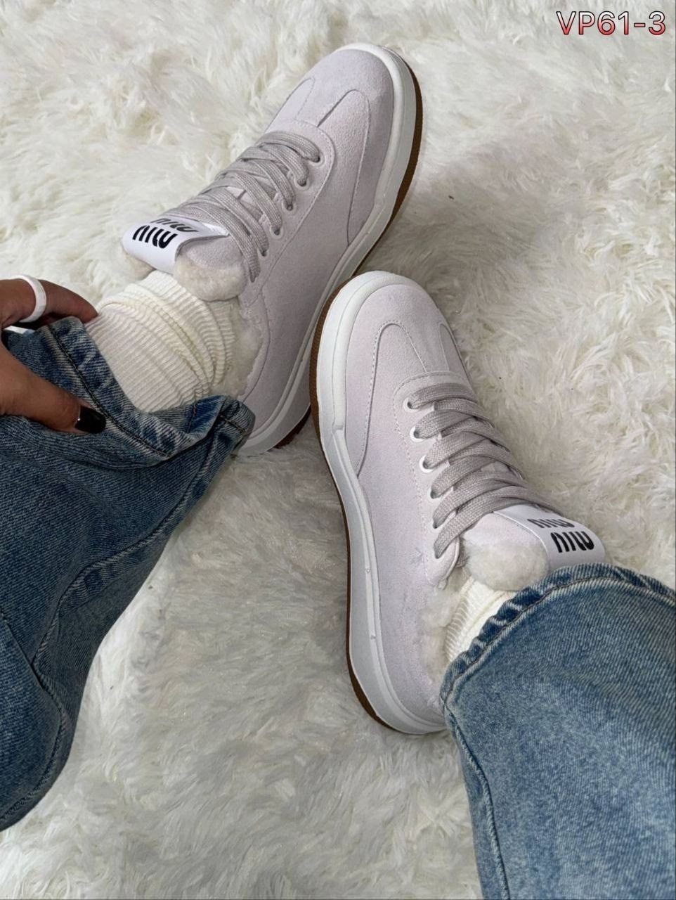 ,женские кроссовки miu miu,зимние кроссовки женские с мехом,кроссовки miu miu,кроссовки зимние женские