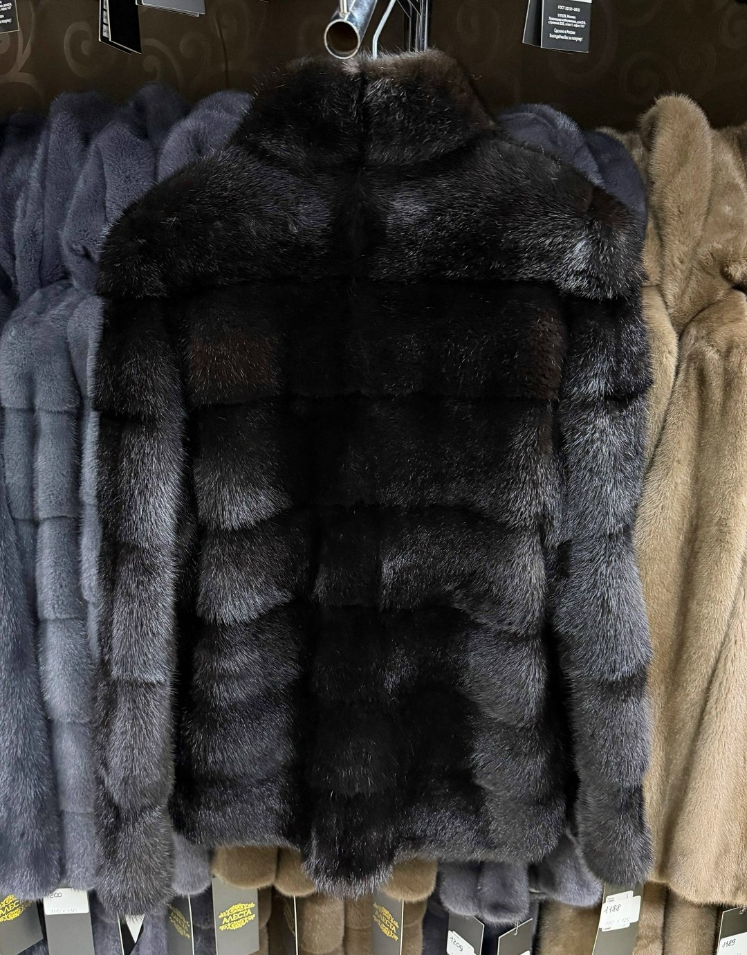 норковая шуба автоледи,норковая шуба,шуба норка,шубка из меха европейской норки стойка воротник цвет "графит",шуба из норки
