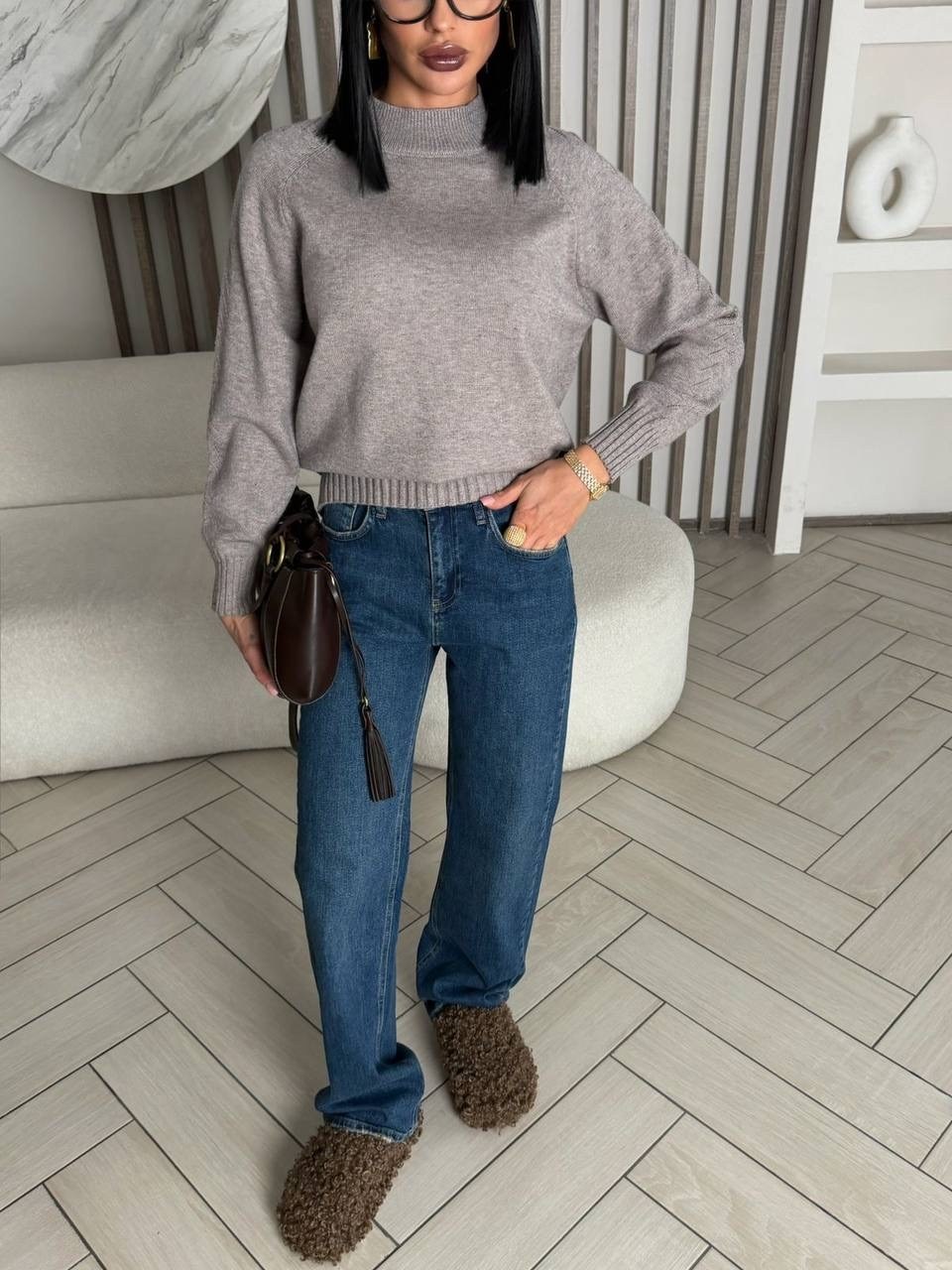 свитер оверсайз с горлом jonny style,cвитер оверсайз с горлом,свитер женский оверсайз,свитер женский,свитер с горлом оверсайз la lima