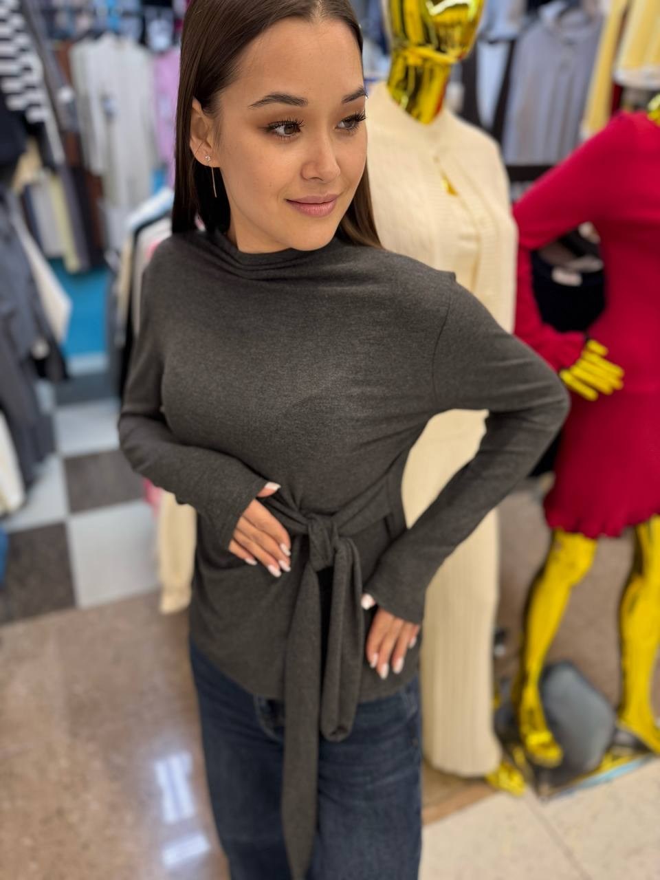 лонгслив женский,женская водолазка,женские джемпера,водолазка,серая водолазка