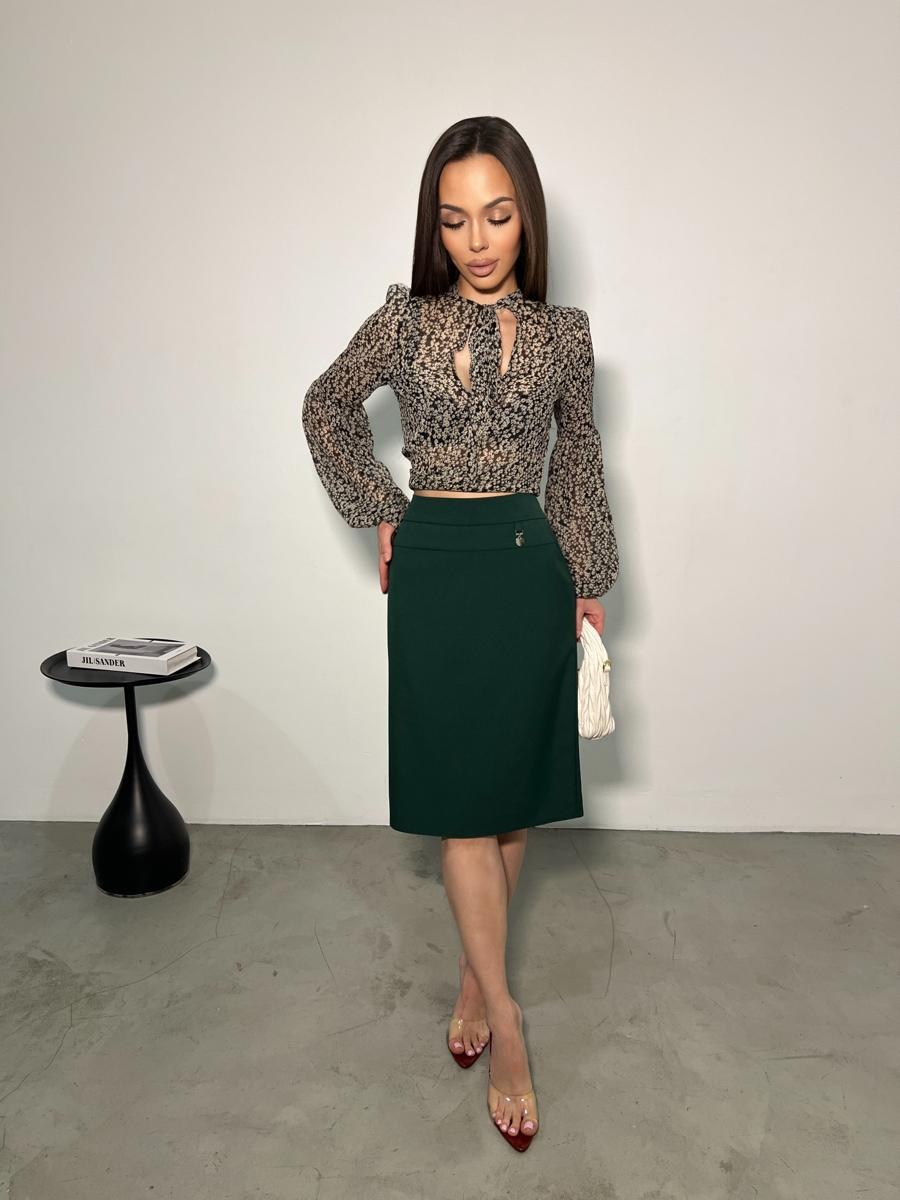 юбка,юбка женская,юбка зеленая,прямая юбка,юбка женская миди