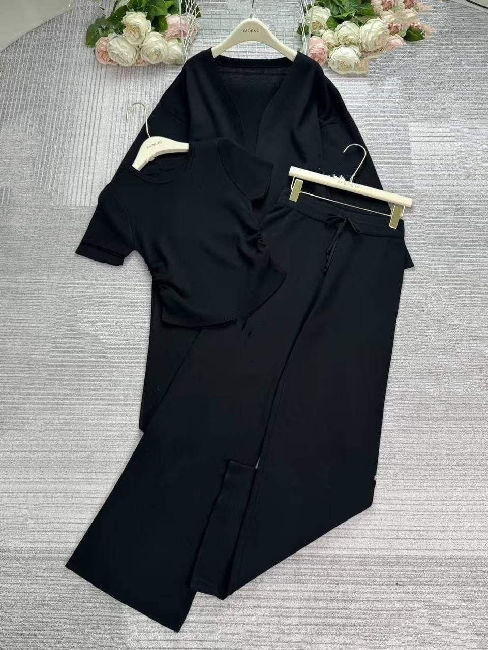 костюмы трикотажные,костюм розовый,костюм трикотажный оверсайз,женский костюм,костюм тройка женский