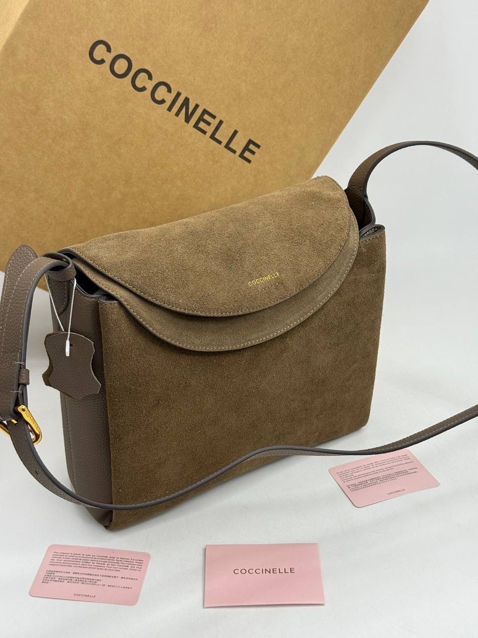 замшевая сумка coccinelle,замшевая сумка,женская сумка,сумка,женская замшевая сумка