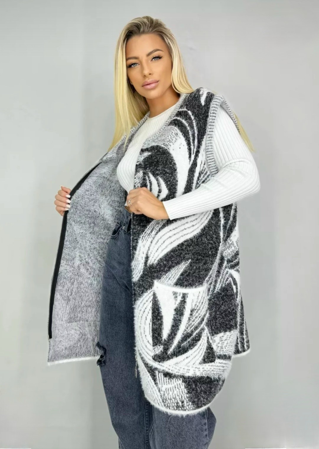 жилетка удлиненная,жилетка длинная,жилет женский,жилет удлиненный с карманами,женские жилетки