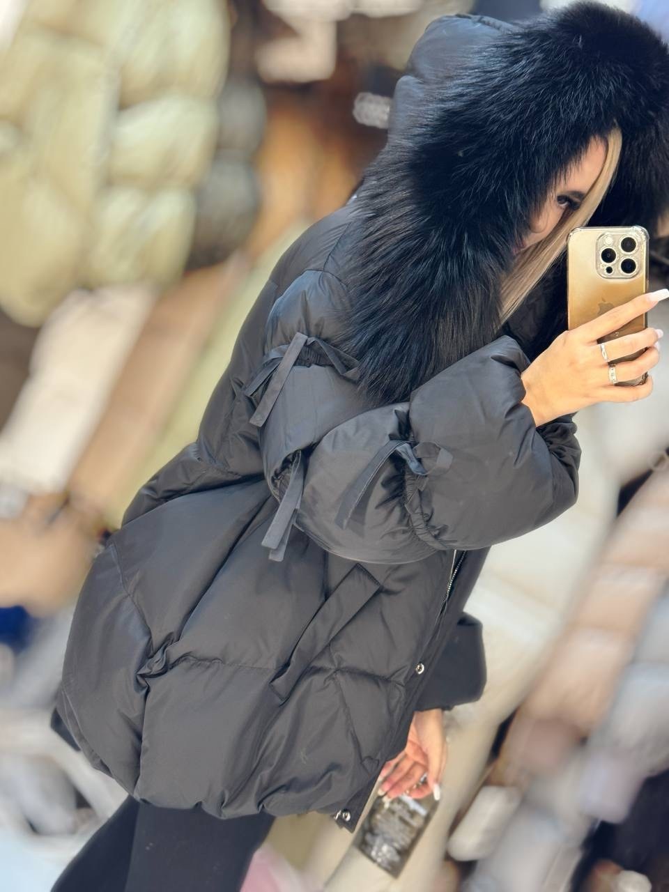 пуховик женский,женская куртка,женская зимняя куртка,куртка с мехом,куртка зимняя