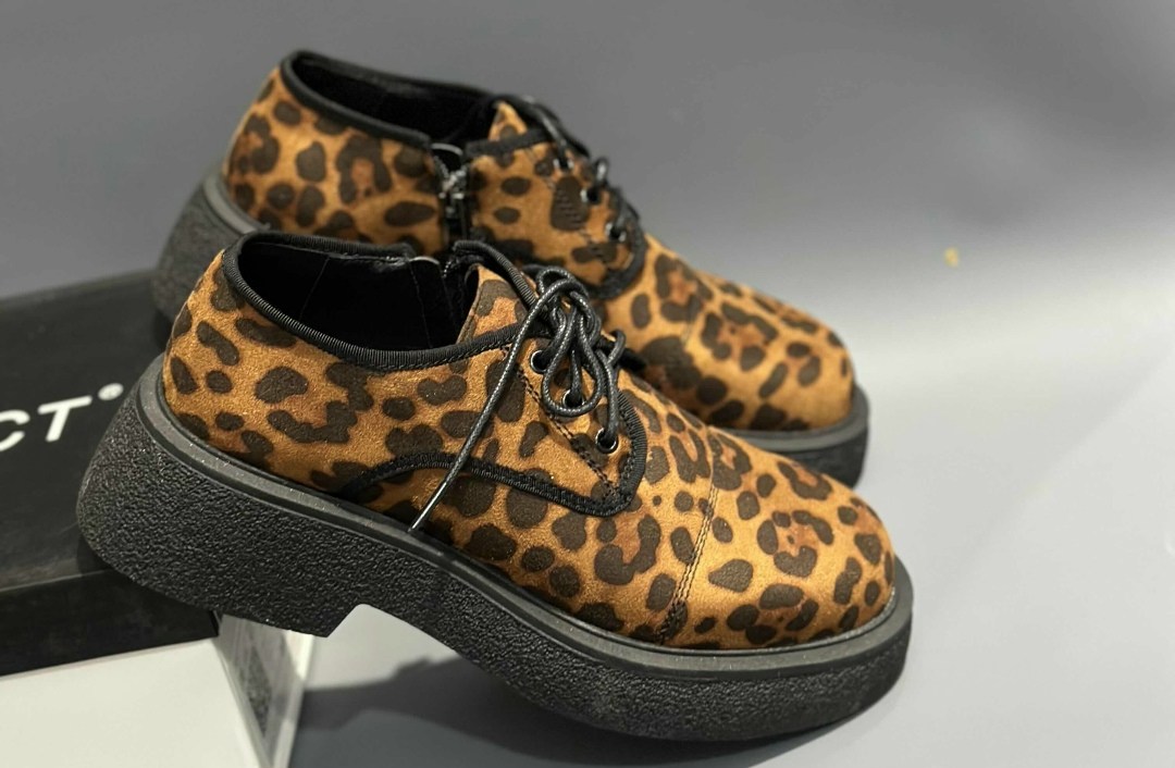 ,полуботинки женские, женская,обуви,леопардовые лоферы