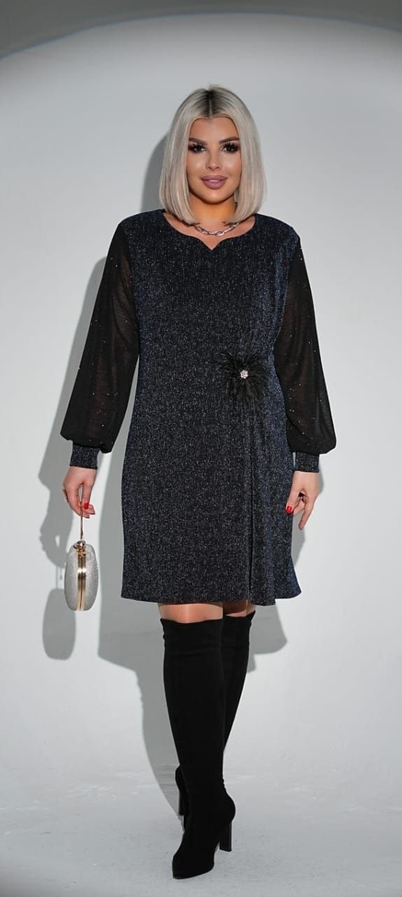 нарядное платье,платье,женское платье,платье черное,платье с пайетками