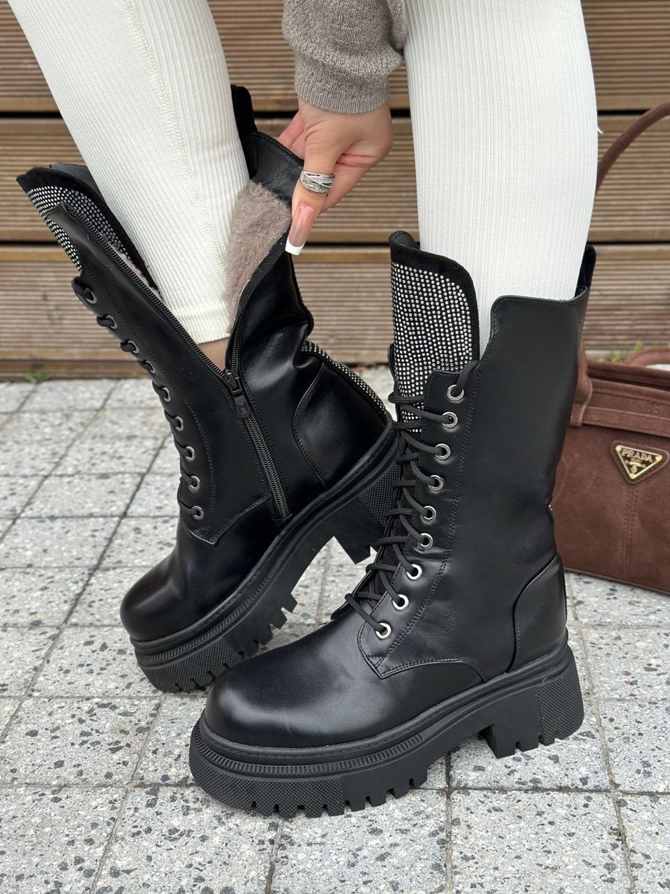 ботинки на тракторной подошве зимние amore more,ботинки берцы зимние натуральная кожа siaro 453218086,,ботинки,ботинки женские зимние