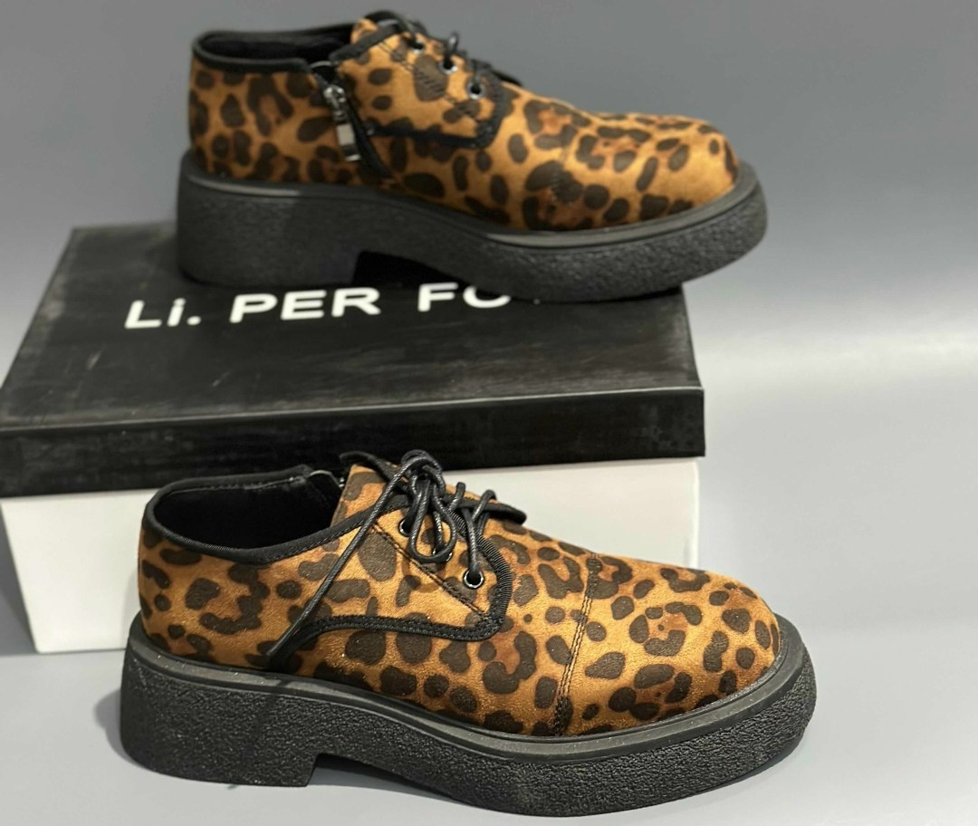 ,полуботинки женские, женская,обуви,леопардовые лоферы