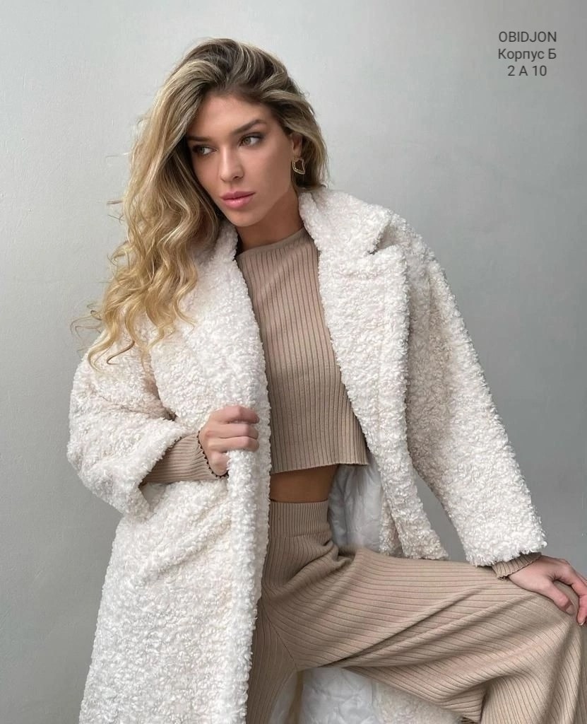 шубка тедди,шубка тедди 2025,шубка тедди оверсайз,каляев шуба тедди,шуба женская
