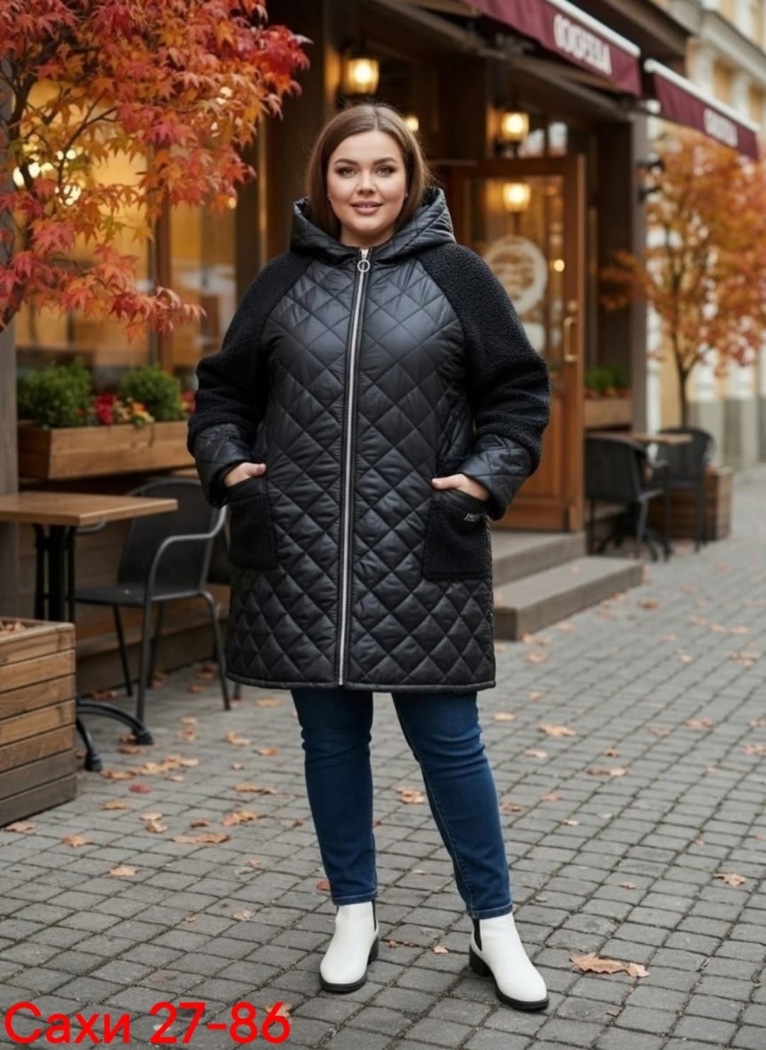 пальто стеганое,комбинированное пальто,пальто демисезонная,удлиненная куртка,демисезонная куртка