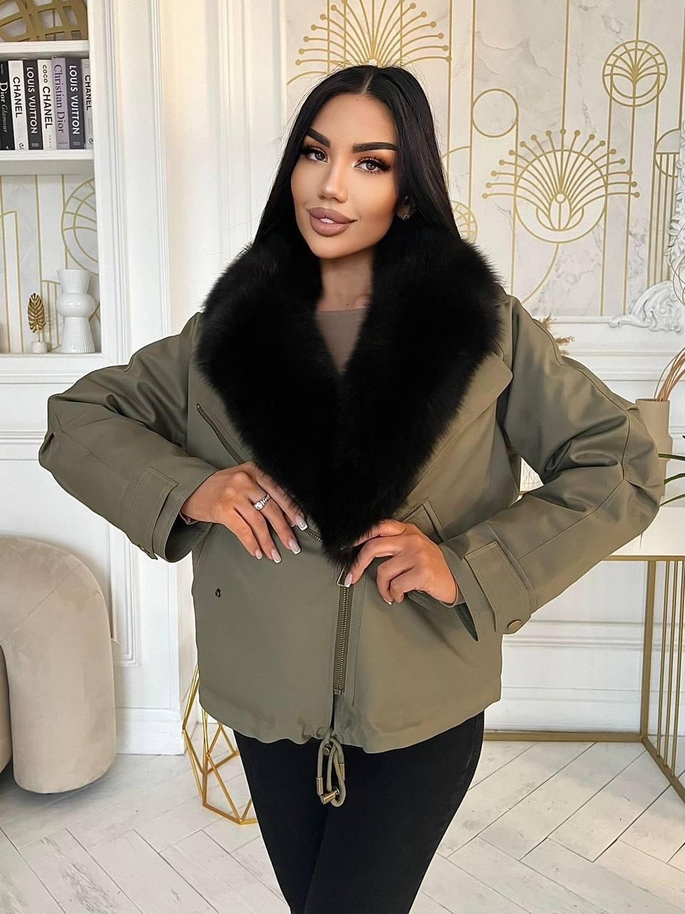 парка с лисьим мехом,парка с мехом,парка куртка натуральный мех,женская зимняя куртка,женская парка из натурального лисьего меха