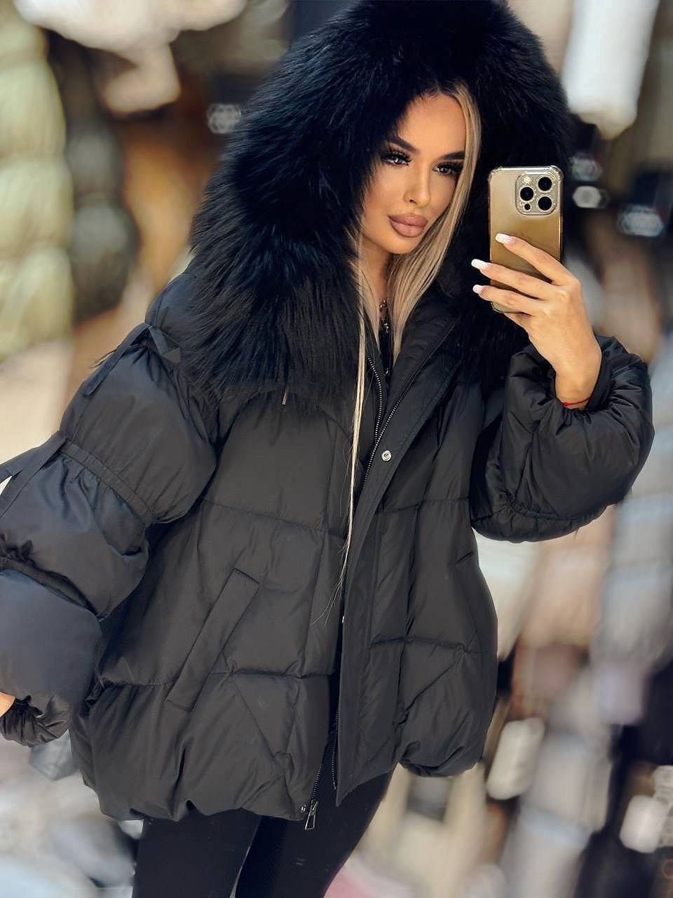 пуховик женский,женская куртка,женская зимняя куртка,куртка с мехом,куртка зимняя