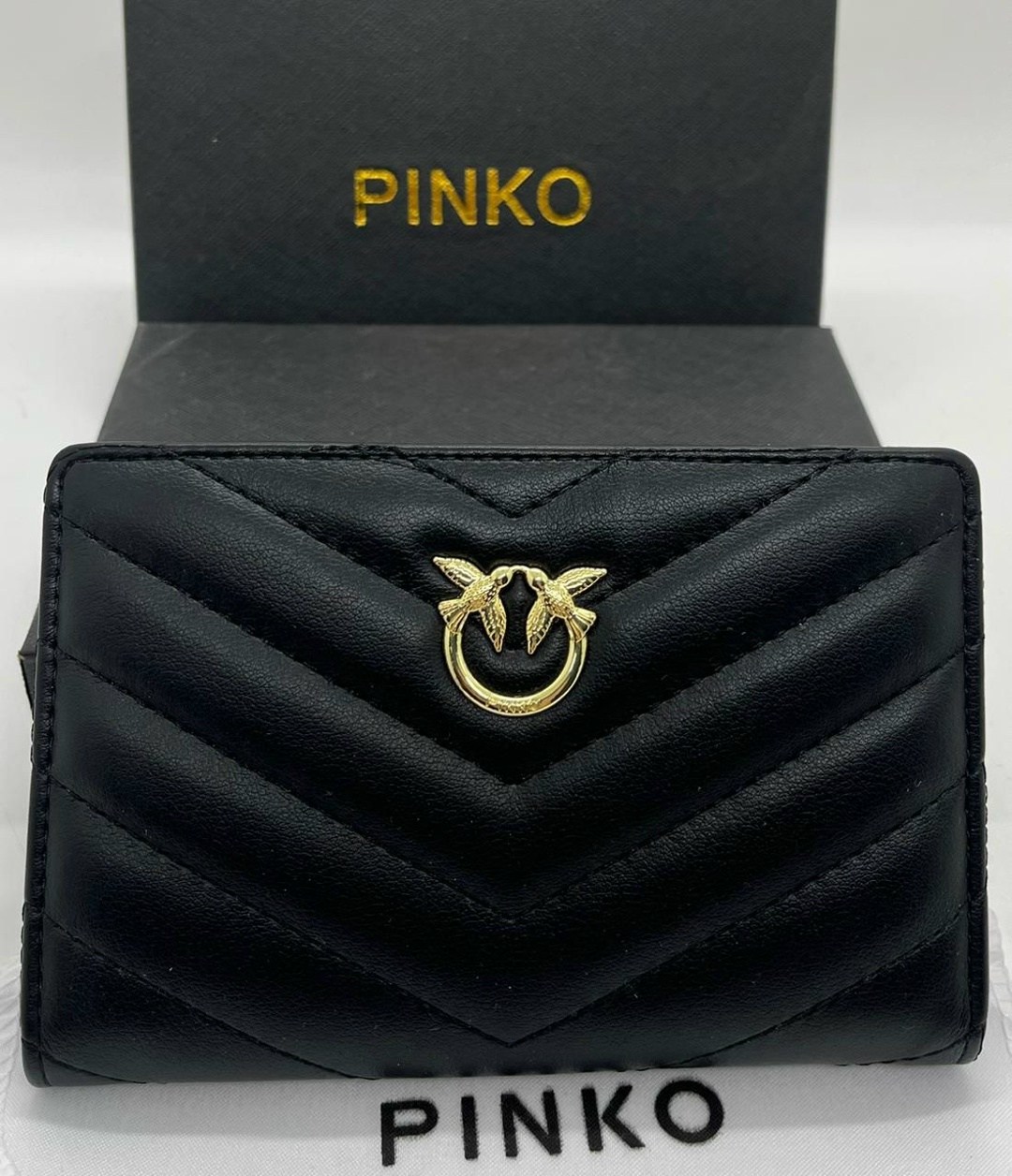 кошелек pinko,кошелек pinko черный,кошелек pinko женский,кошелек пинко женский,кожаный кошелек pinko