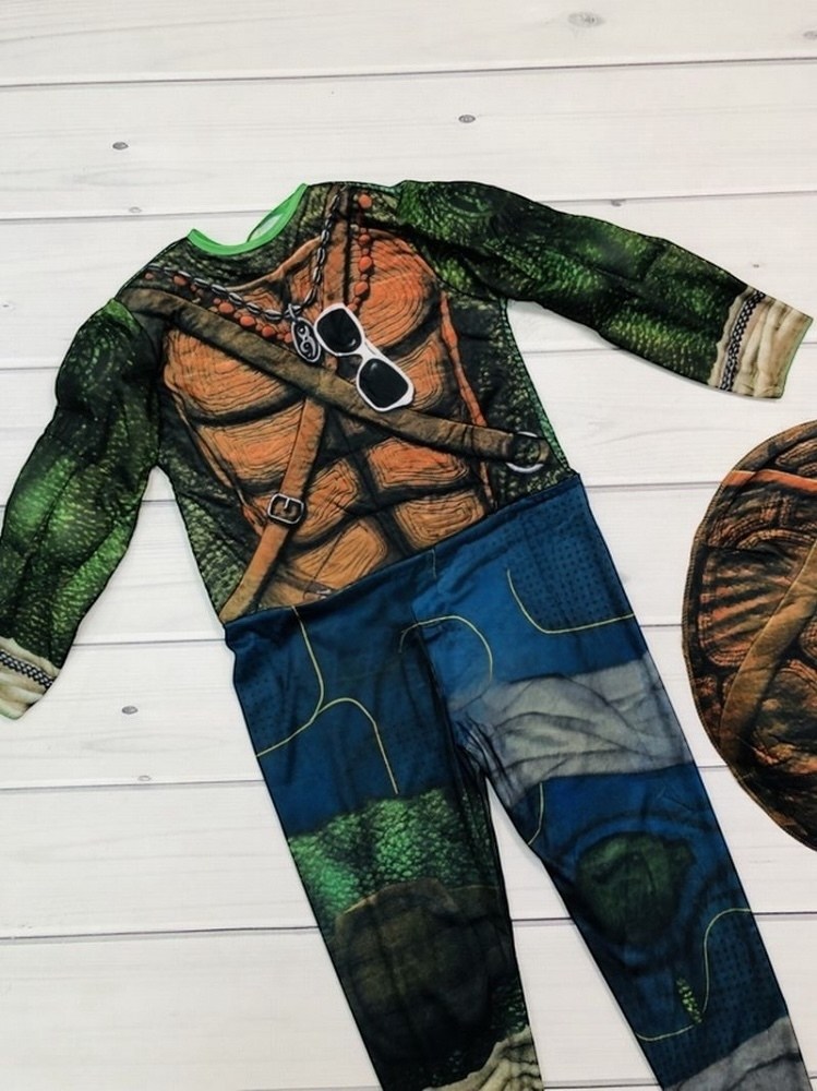 черепашка ниндзя костюм,карнавальный костюм черепашка ниндзя,детский костюм черепашки ниндзя,костюм микеланджело черепашки ниндзя детский,костюм черепашки ниндзя донателло