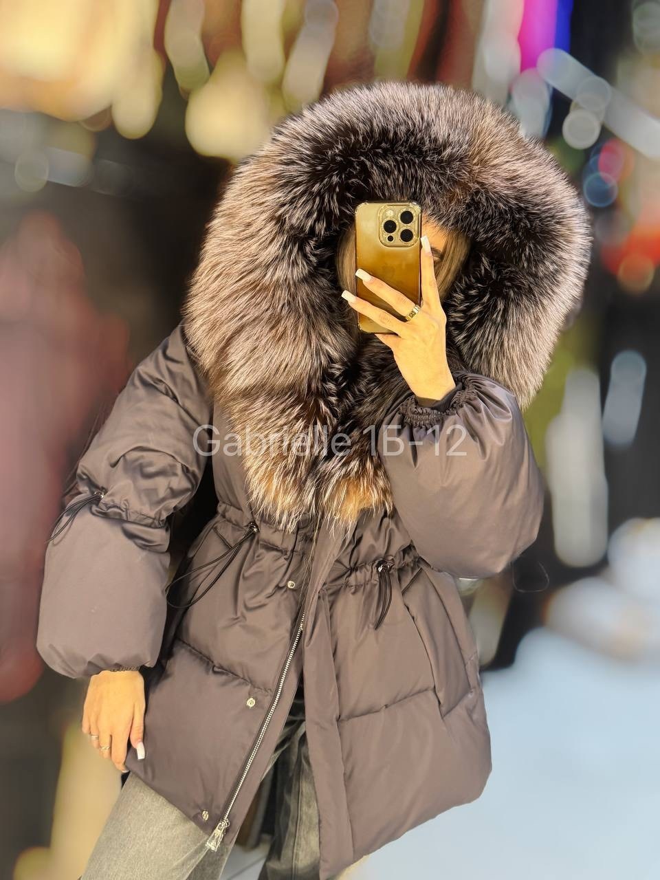 куртка - пуховик с мехом чернобурки city furs,пуховик с натуральным мехом,зимний пуховик с натуральным мехом и капюшоном mexrussi,пуховик с мехом,пуховик женский с натуральным мехом