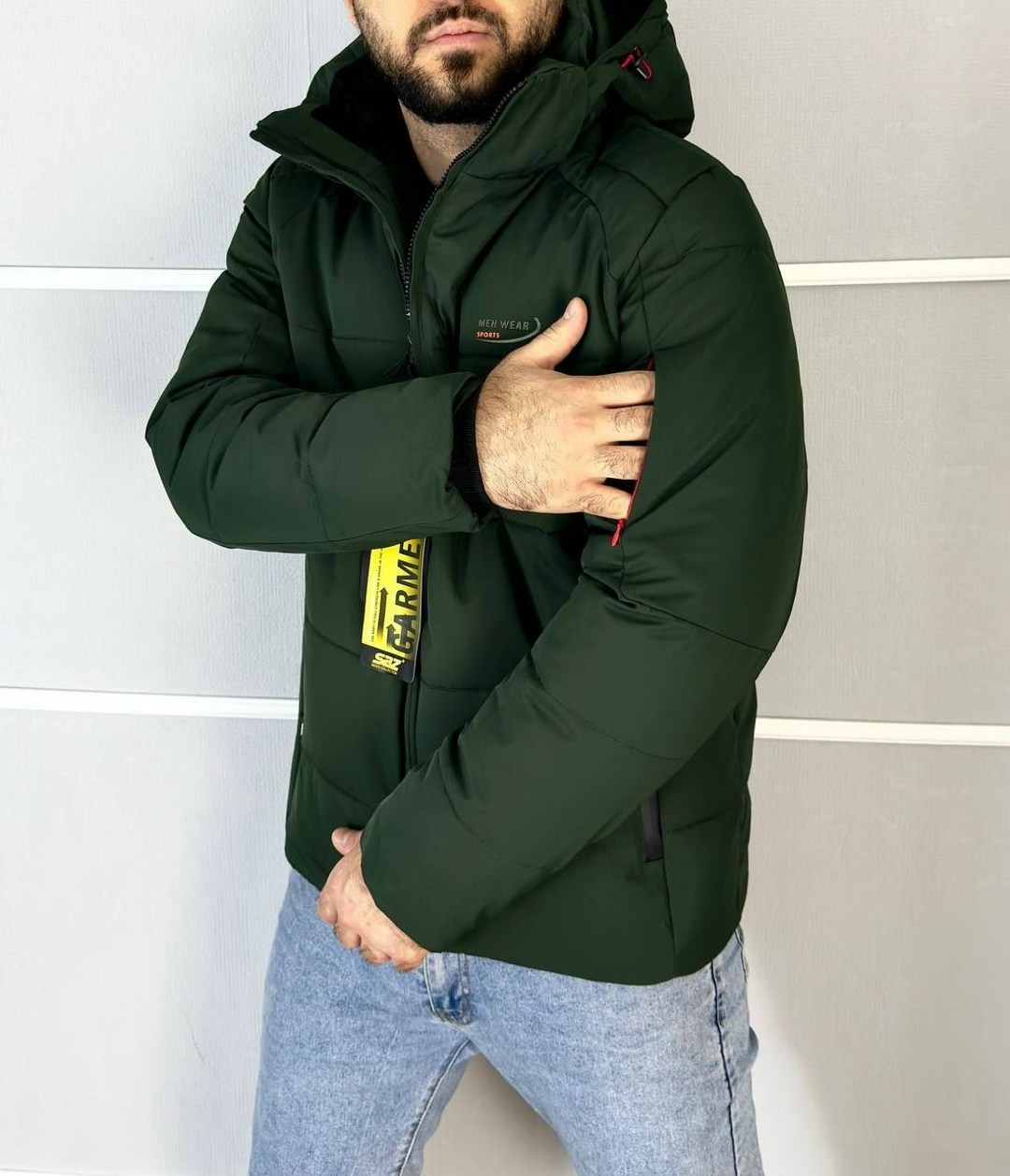 зимняя мужская куртка malidinu,куртка,оранжевая зимняя куртка,куртка пуховик мужская,куртка мужская