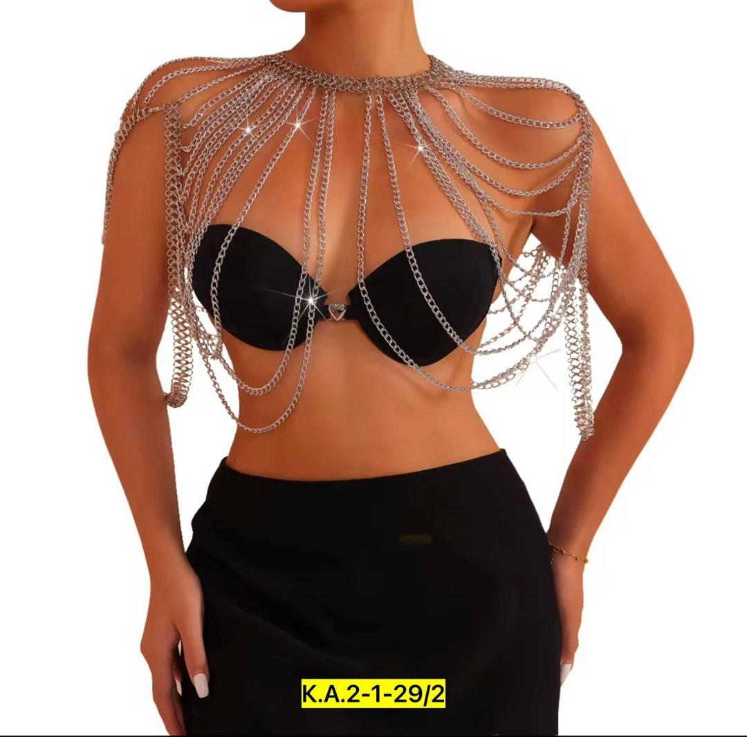 цепочка на плечо,цепочка для тела,украшения для тела,цепочка на талии,цепочка со стразами