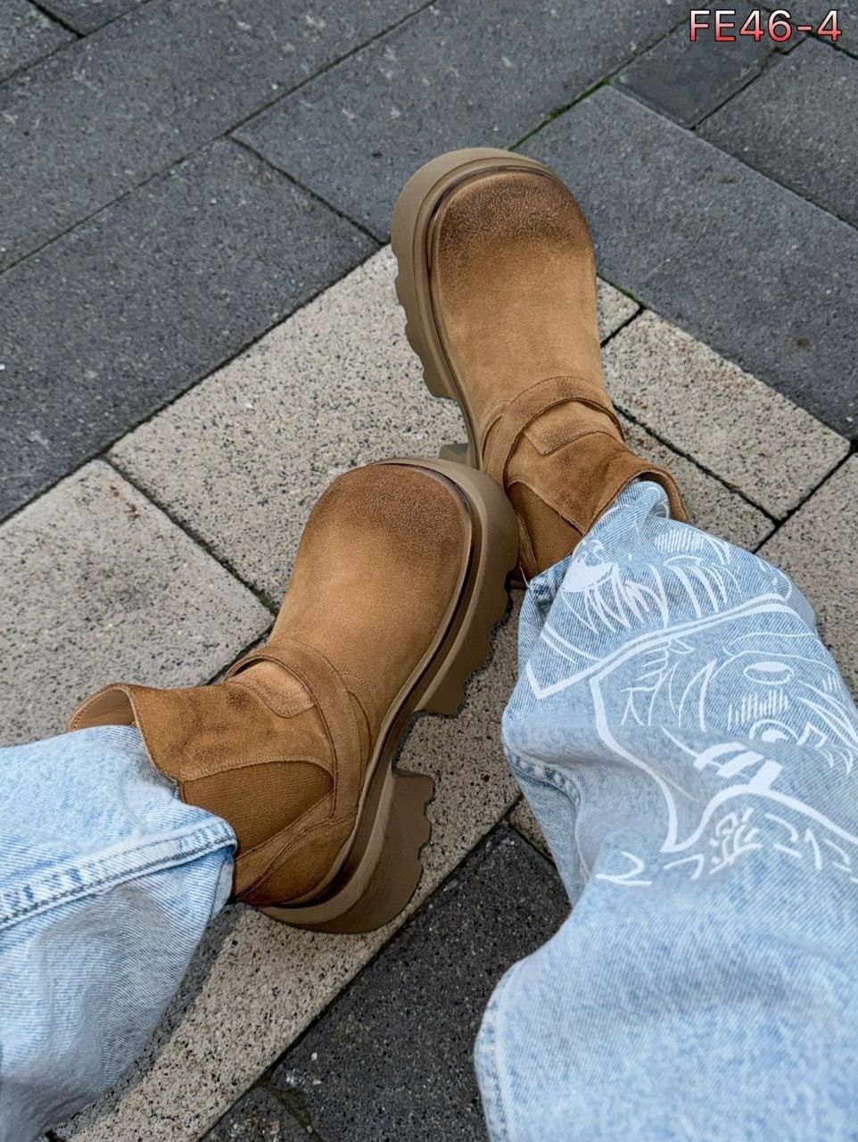 модные ботинки из замши,,ботинки демисезонные из натуральной замши miss me, женская,женские ботинки