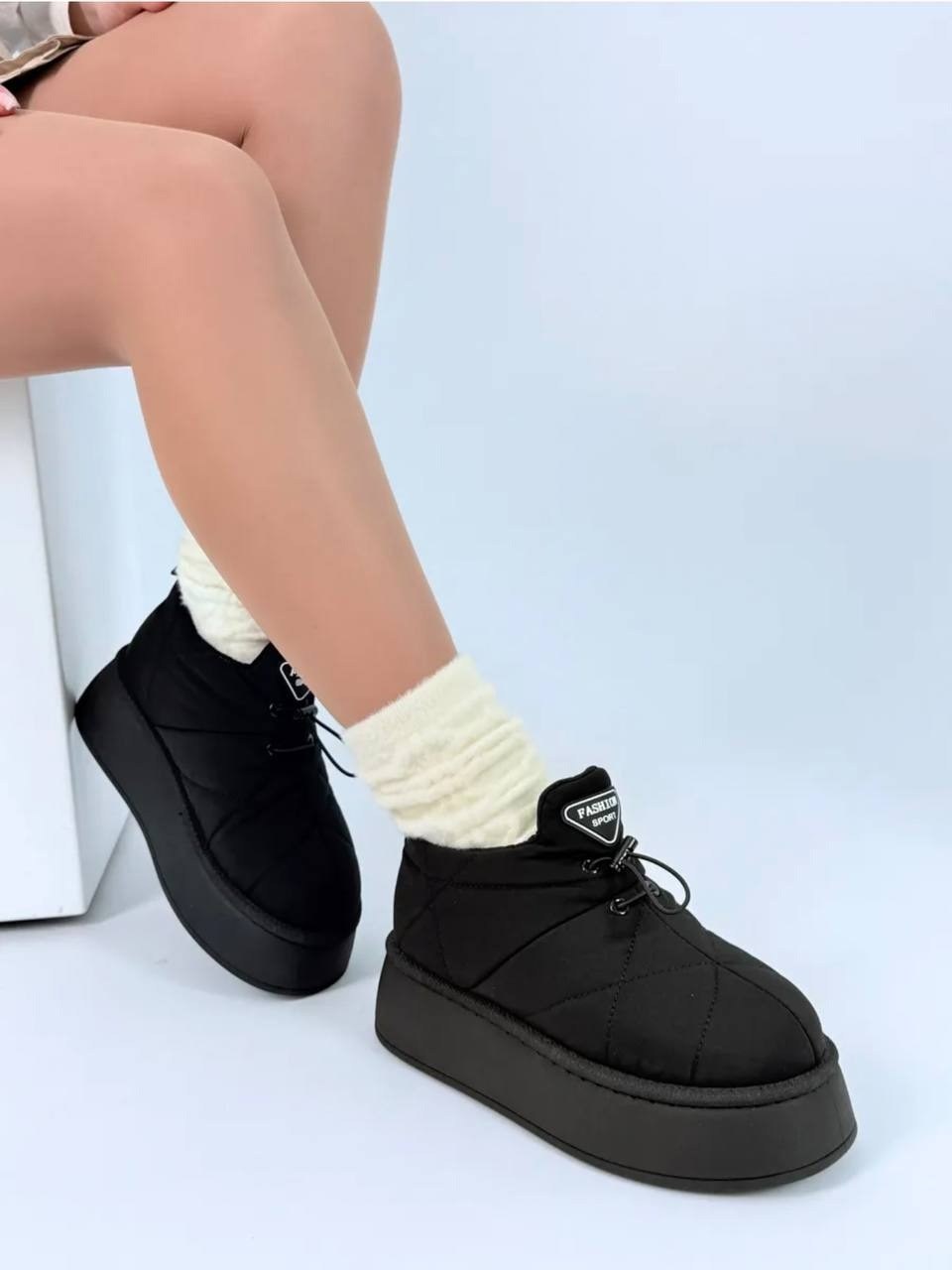 mar&tom угги дутики женские короткие на высокой платформе,зимние угги на платформе yourbox,,угги женские,угги дутики женские короткие на высокой платформе ugg цвет черный