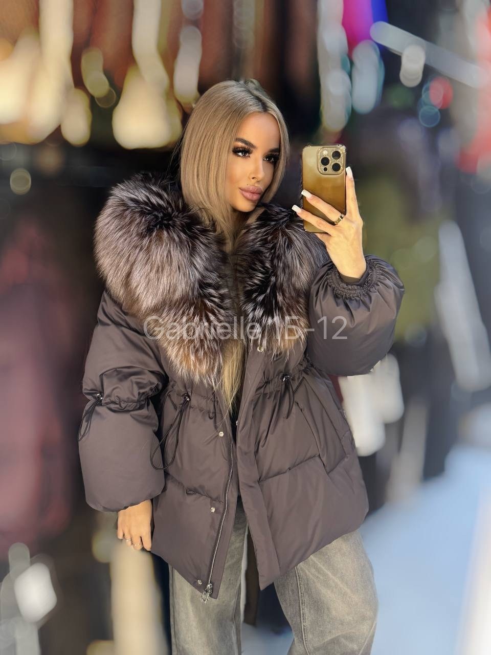 куртка - пуховик с мехом чернобурки city furs,пуховик с натуральным мехом,зимний пуховик с натуральным мехом и капюшоном mexrussi,пуховик с мехом,пуховик женский с натуральным мехом