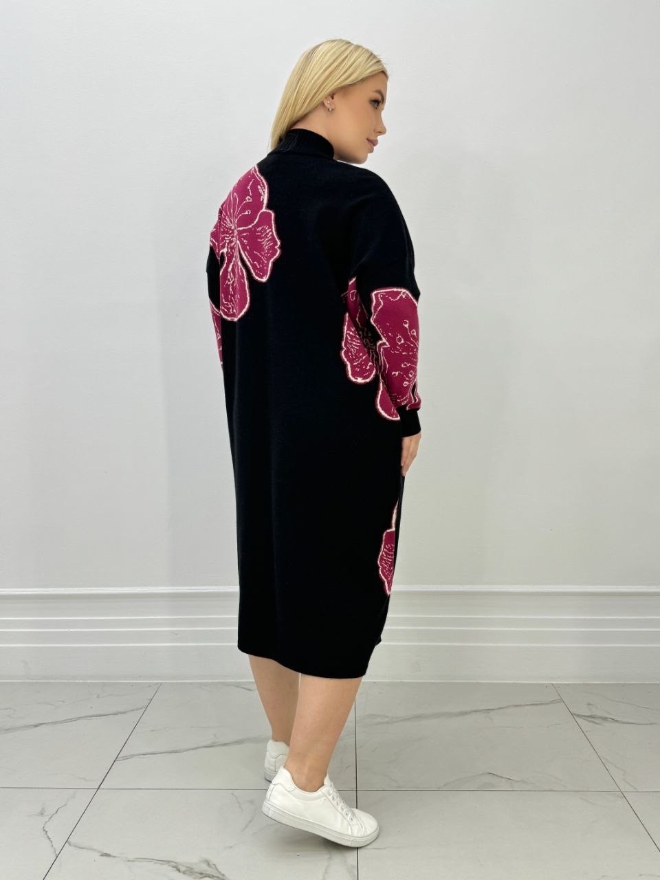 женский свитер оверсайз,платье,женское платье,трикотажное платье,теплое платье оверсайз